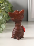 Фигурка «Кот с колбасой», 10×5.3×3.5 см, МИКС - фото 809495009