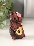 Фигурка «Кот с гитарой», 8.5×5.5×4 см, МИКС  (артикул 10969042)  большой выбор товаров оптом и в розницу по низким ценам с доставкой