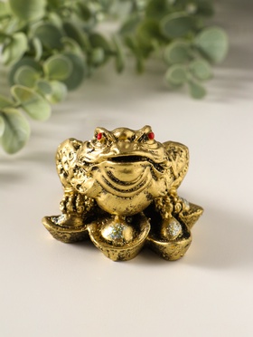 Фигурка «Жаба на деньгах», 5.5×6.5×7 см