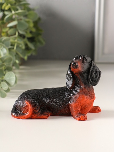Фигурка «Такса», 7×10×5 см