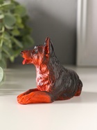 Фигурка «Овчарка лёжа», 6.5×10×5 см - фото 69484282