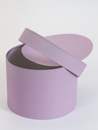 УЦЕНКА Набор круглых коробок 5 в 1" Лаванда", 20 х 19 х 14 - 15 х 15 х 10 см, - Фото 2