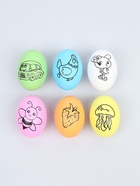 Заготовки для творчества «Пасхальные яйца» под роспись, набор 6 шт., МИКС - фото 69484297