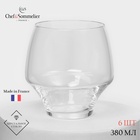 УЦЕНКА Набор стаканов для виски OPEN UP, 380 мл, 5 шт., хрустальное стекло, прозрачный - Фото 1