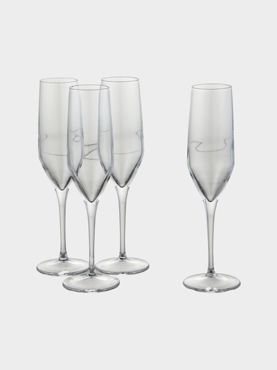 УЦЕНКА Набор бокалов для шампанского Pasabahce «Напа», 200 мл, 4 шт., стекло, прозрачный