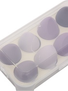 УЦЕНКА Набор спонжей д/макияжа с/увел 8 шт: Капля-2шт, Капля скош-6шт латекс фиолет п/короб пакет 76 - Фото 5