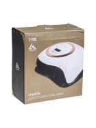 УЦЕНКА Лампа для гель Luazon LUF-12, UV/LED, 168 Вт, 42 диода, таймер 10/30/60/99 с, бело-золотая 10992039