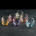 УЦЕНКА Набор стопок «Крейзи», 60 мл, 5 шт., хрустальное стекло - Фото 1