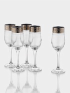 УЦЕНКА Набор бокалов для шампанского «Неро», 190 мл, 5 шт., стекло, прозрачный - Фото 2