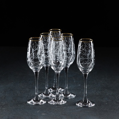 УЦЕНКА Набор бокалов «Венский лес», 210 мл, 4 шт.