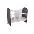 Кроватка детская Фея 701, цвет графит-белый 10780128