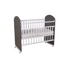 Кроватка детская Фея 701, цвет графит-белый 10780128