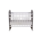 Кроватка детская Фея 701, цвет графит-белый 10780128