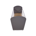 Кроватка детская Фея 701, цвет графит-белый 10780128