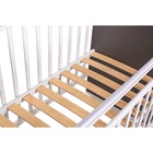 Кроватка детская Фея 701, цвет графит-белый 10780128