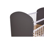 Кроватка детская Фея 701, цвет графит-белый 10780128