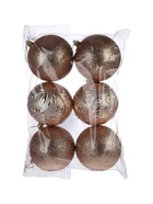 УЦЕНКА Набор шаров пластик d-10 см, 6 шт "Амаль" - Фото 2