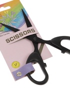 Ножницы канцелярские 14см, черные, длина лезвия 8,7см  (артикул 10960187)  большой выбор товаров оптом и в розницу по низким ценам с доставкой