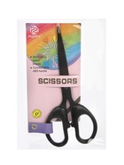 Ножницы канцелярские 16 см, черные, длина лезвия 10 см - Фото 4