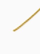 Шнур полиэстер на бобине, d=3 мм L=18 м, люрекс, цвет золотой - Фото 4