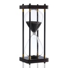 УЦЕНКА Песочные часы «Бесконечность», на 30 минут, 25×9.5 см, песок черный - Фото 1