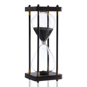 {{photo.Alt || photo.Description || 'УЦЕНКА Песочные часы "Бесконечность", на 30 минут, 25 х 9.5 см, песок черный'}}