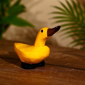 {{photo.Alt || photo.Description || 'УЦЕНКА Сувенир "Уточка жёлтая" дерево 15х7х11 см'}}