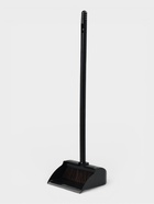 Щётка для пола, совок 26х25 см, щётка 25 см, пластиковая секционная ручка 98 см, цвет черный    1096 - фото 69484359