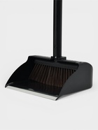 Щётка для пола, совок 26×25 см, щётка 25 см, пластиковая секционная ручка 98 см, чёрная - Фото 2