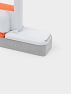 Мини швабра с насадкой ПВА, с отжимом, насадка 14×3, серо-оранжевая - Фото 3