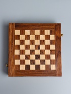 УЦЕНКА Шахматы нескладные с выдвижными ящичками, доска 20х20 см, дерево шишам 10992351