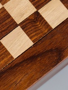 УЦЕНКА Шахматы нескладные с выдвижными ящичками, доска 20х20 см, дерево шишам 10992351