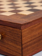 УЦЕНКА Шахматы нескладные с выдвижными ящичками, доска 20х20 см, дерево шишам 10992351