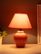 УЦЕНКА Лампа настольная с абажуром "Ваза" E14, 220V 17х17х25 см RISALUX 10992362