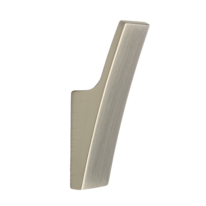 УЦЕНКА Крючок мебельный CAPPIO ASPHODEL, однорожковый, цвет сатиновый никель - Фото 1