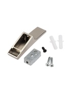 УЦЕНКА Крючок мебельный CAPPIO ASPHODEL, однорожковый, цвет сатиновый никель - Фото 5