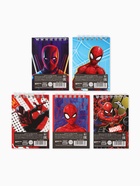 Блокнот А7, 32 л, на гребне 5 видов, МИКС Человек паук - Фото 5