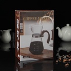 УЦЕНКА Кофеварка кемекс для заваривания кофе с деревянной ручкой «Типика» 600 мл 10992435