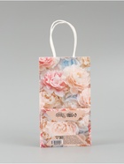 Пакет подарочный «Цветы», 12 × 21 × 9 см - Фото 5