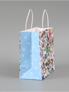 Пакет подарочный «Котики», 22 × 22 × 11 см - Фото 3