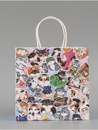 Пакет подарочный «Котики», 22 × 22 × 11 см - Фото 4