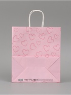 Пакет подарочный «Сердца», 28×32×15 см - Фото 6