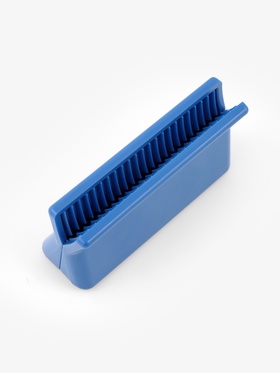 Точилка для мела 7*4см пластик синий (комплект 2 шт)