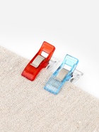 Зажимы для шитья и кроя/прищепки для шитья 1*2,7см (наб 50шт цена за наб) разноцвет в банке   109430 - фото 69484379