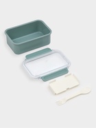 Ланч - бокс, контейнер для еды «Нордик», с приборами, 2 ячейки, 700 мл, 17×12.5×7, пластик, МИКС - Фото 4