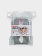 Ланч - бокс, контейнер для еды «Нордик», с приборами, 2 ячейки, 700 мл, 17×12.5×7, пластик, МИКС  (артикул 10949506)  большой выбор товаров оптом и в розницу по низким ценам с доставкой