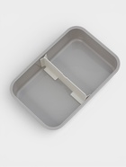 Ланч - бокс, контейнер для еды «Нордик», с приборами, 1.5 л, 22.5×17×8 см, пластик, серый  (артикул 10949508)  большой выбор товаров оптом и в розницу по низким ценам с доставкой