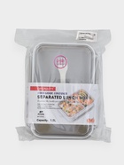 Ланч - бокс, контейнер для еды «Нордик», с приборами, 1.5 л, 22.5×17×8 см, пластик, серый  (артикул 10949508)  большой выбор товаров оптом и в розницу по низким ценам с доставкой