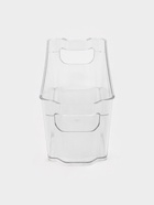 Контейнер для холодильника, 37.5×10.5×9.5 см, пластик, прозрачный - Фото 3