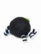 Игрушка пищащая "Паук" для собак, 15 см, черная - фото 69484385